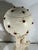 Vintage Mid-Century Modern Hollywood Regency Ceramic Cherub Sunburst Globe Lamps - A Pair For Sale - Image 13 of 16