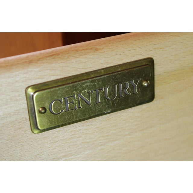 Century Marble Top Cherry Credenza Sideboard For Sale - Image 17 of 18