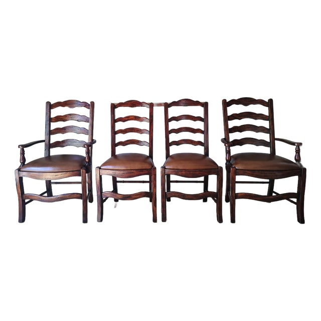 Theodore Alexander Dining Chair Set For Sale