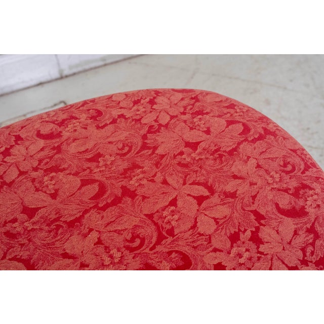 Winterthur Style Ball & Claw Mahogany Ottoman For Sale - Image 4 of 9