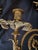 Vintage Pair Decorative Crafts Inc. Neoclassical Brass Two Arm Candle Sconces. Rare For Sale - Image 9 of 10