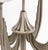 Early 20th Century Art Deco Five-Branch Glass and Marble Table Lamp For Sale - Image 5 of 9