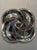 This is a substantial mid-century Mexican sterling silver dish. It is from the 1970's it is stamped CLS / Sterling 925 /...