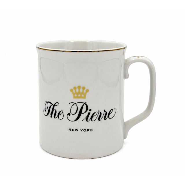 Vintage the Pierre Hotel Nyc Porcelain Mug New York City For Sale - Image 10 of 10