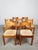 Vico Magistretti Oak and Rush Chairs in the style of Charlotte Perriand, 1960s, Set of 7 For Sale - Image 4 of 18
