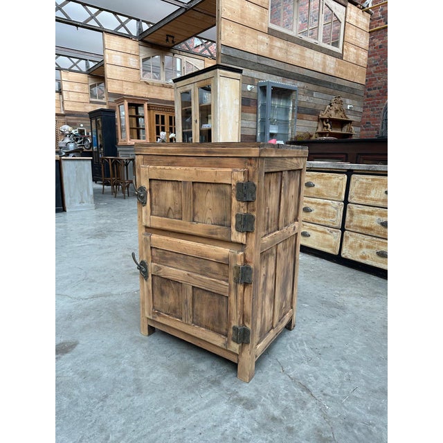 Vintage Icebox Cabinet, 1920s For Sale - Image 3 of 12
