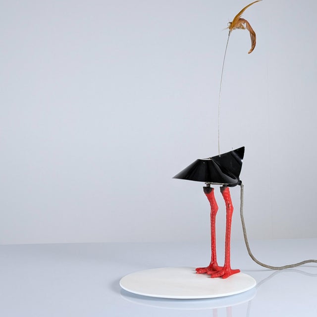 Vintage Bibibibi Table Lamp by Ingo Maurer, 1980s For Sale - Image 16 of 16