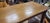 Vintage Large Farmhouse Harvest Dining Table For Sale - Image 11 of 15