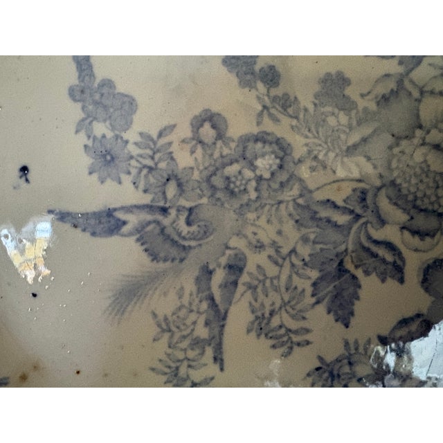 Victorian 19th Century Asiatic Pheasant Platter For Sale - Image 3 of 17