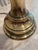 Metal Vintage Hollywood Regency Brass and Enamel Table Lamp For Sale - Image 7 of 9