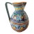 Circa 1970 Italian Deruta Ware Faience Pottery Stamped Pitcher, Made in Italy For Sale