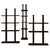 Peristylo Black Wooden Shelves by Oscar Tusquets for BD Barcelona, Set of 3 For Sale - Image 15 of 15