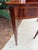 Brown Long Federal Style Demi Lune Inlaid Mahogany Console Table For Sale - Image 8 of 13