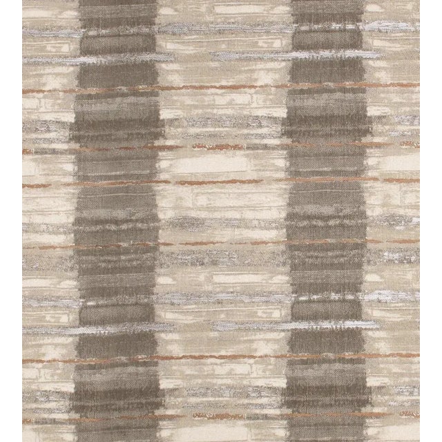 Traditional Sample - The House of Scalamandré Granite Gorge Fabric, Driftwood For Sale - Image 3 of 3