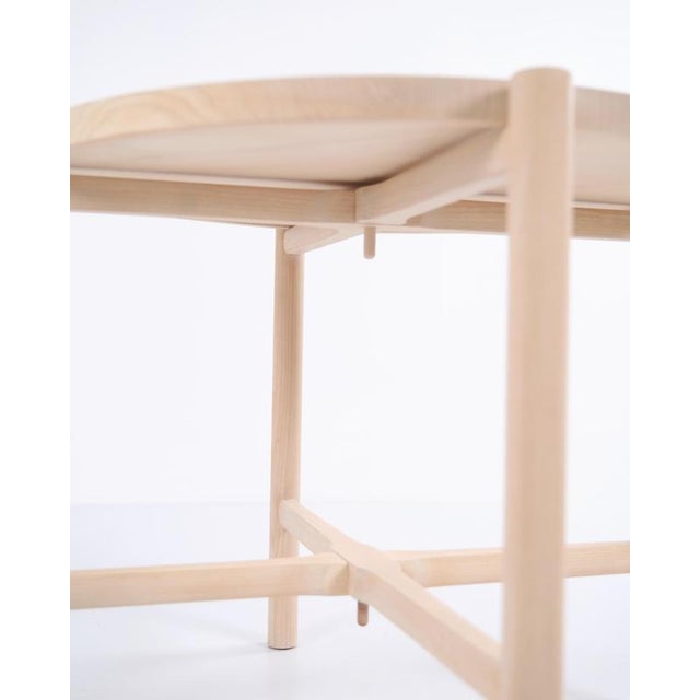 Model PP35/62 Side Table in White Soap-Treated Oak by Hans J. Wegner for PP Møbler For Sale - Image 6 of 11