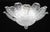 Italian Vintage Procida, Murano Clear Trasparent Glass Ceiling Light For Sale - Image 3 of 14