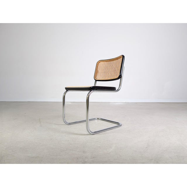 Thonet Viennese Cane S32 Cantilever Chair by Marcel Breuer for Thonet For Sale - Image 4 of 11