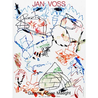 Jan Voss, Abstraction, Lithograph For Sale
