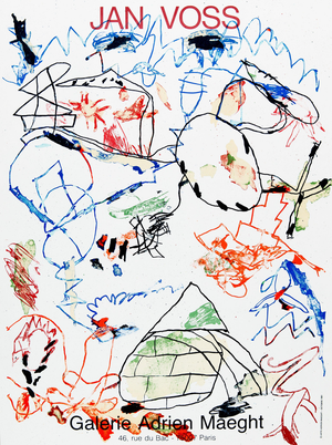 Jan Voss, Abstraction, Lithograph