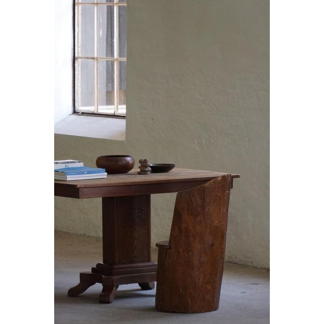 Swedish Folk Art Stump Chairs, 1890s, Set of 2 For Sale - Image 10 of 18