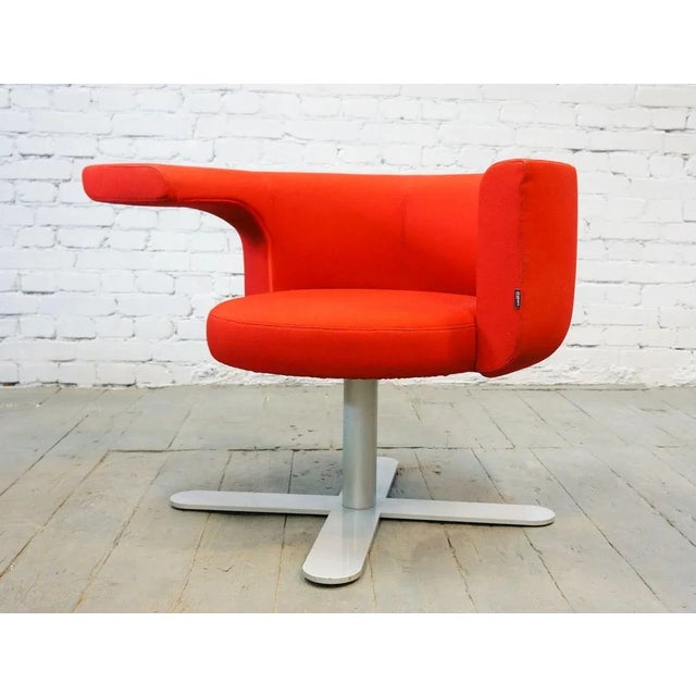 Textile Vintage Lounge Chair by Otto Zape for Drabert, 1980s For Sale - Image 7 of 15