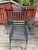 Dark Gray Russell Woodard Sculptura Pool Side Dining Table H& 4 Chairs, Attributed For Sale - Image 8 of 10