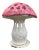 Vintage Cast Iron Mushroom Candle Garden Lantern For Sale