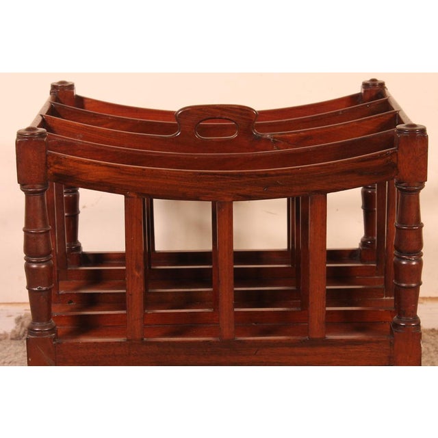 Canterbury in Mahogany, England, 19th Century For Sale - Image 3 of 12