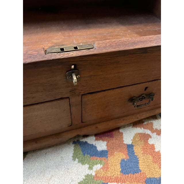 Up for consideration is a beautiful British Colonel wooden low desk. This would look lovely on display in your home and it...