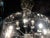 Metal Mid 20th Century Smoked Glass and Chrome Chandelier in the Style of Fredrick Raymond For Sale - Image 7 of 13