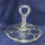 1880s Ribbed Glasses on Serving Tray - Set of 7 For Sale - Image 4 of 7