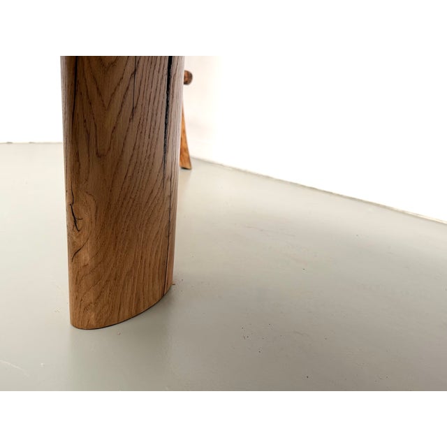 Freeform Coffee Table in Oak, 1950s For Sale - Image 6 of 18