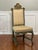 Wood 18th Century Hand Carved Italian Rococo Painted and Parcel Gilt Side Chair For Sale - Image 7 of 16