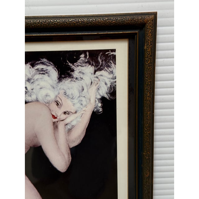 Louis Icart "Illusion" Signed Print, Framed For Sale - Image 9 of 12