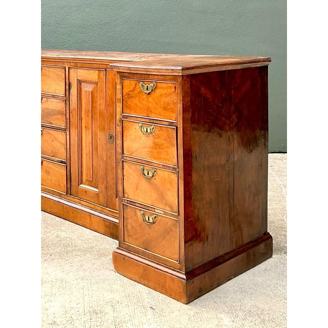 Vintage English Mahogany Sideboard For Sale - Image 11 of 14
