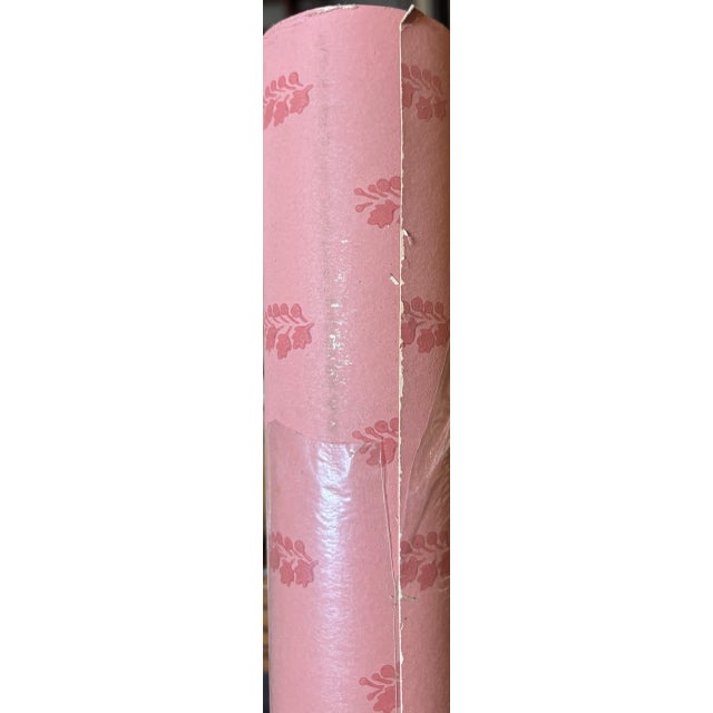 Brunschwig and Fils Pink Wallpaper For Sale - Image 9 of 10