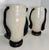 Murano Black and White Glass Vases by Cenedese, 2000s, Set of 2 For Sale - Image 4 of 11