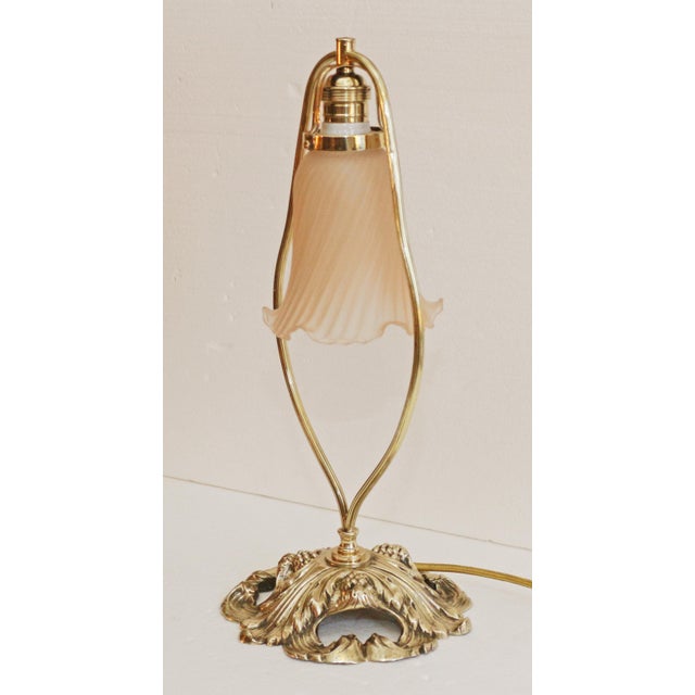 Art Nouveau Table Lamp, 1890s For Sale - Image 4 of 6