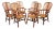 19th Century Yew Wood Windsor Armchairs, Set of 6 For Sale