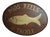 Painted Fishing Sign of Rods, Reels & Tackle, 1930 For Sale