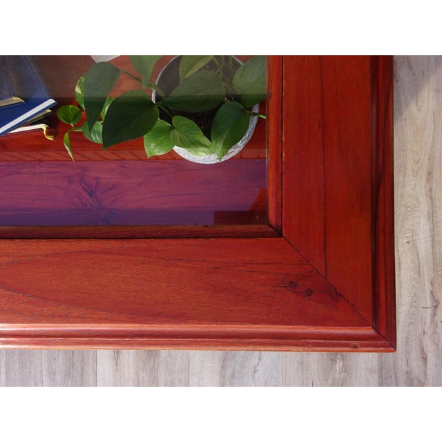 Display Cabinet with Exotic Wood Structure For Sale - Image 9 of 17