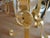 Vintage Italian Restored Gold Leaf Gilded Iron and Marble Top End or Side Tables Pair Of For Sale In Miami - Image 6 of 11