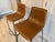 Modern West Elm Slope Leather Bar Stool For Sale - Image 3 of 3