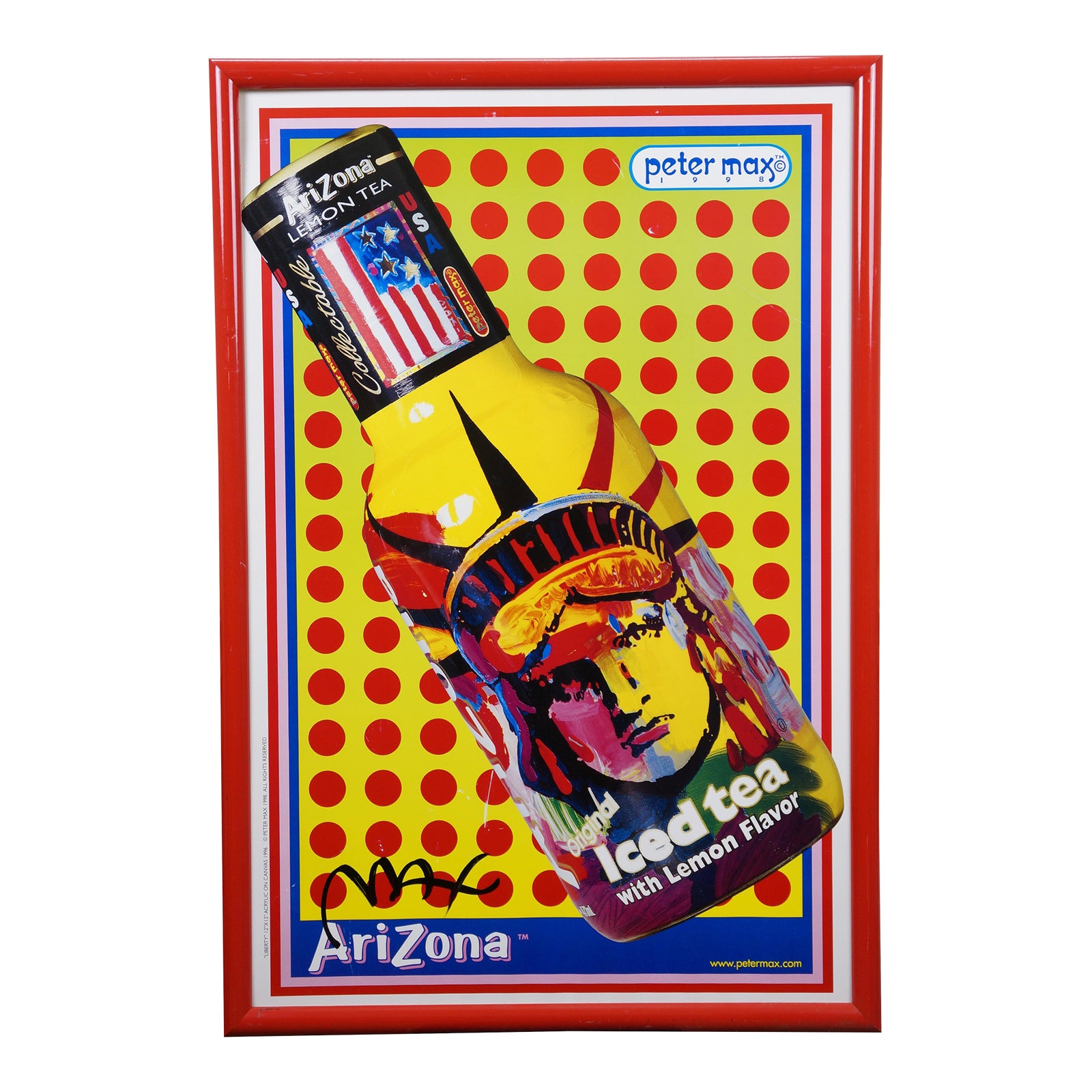 1998-peter-max-signed-arizona- 
