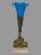 Antique Victorian Cast Metal & Art Glass Epergne Vase For Sale - Image 10 of 10