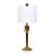 Mid 20th Century Neoclassical Brass Table Lamp For Sale