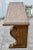 Ethan Allen Ethan Allen Teak Table Vintage Wayfarer Console Wood Empire Trestle Sofa Entry For Sale - Image 4 of 12