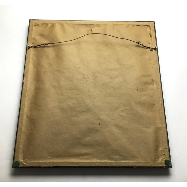 Framed Original Watercolor Paintings Asian Landscapes a Pair For Sale - Image 12 of 12