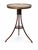 18th Century Louis XVI Style Pedestal Table in Mahogany, Marble and Gilt Bronze from Pierre Denizot, Paris For Sale - Image 3 of 9