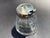 A Vintage Glass Mustard Pot With Lid For Sale - Image 12 of 18